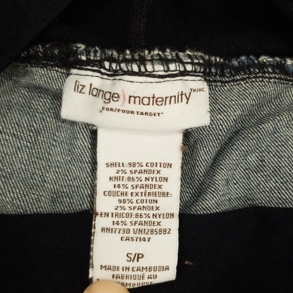 Liz Lange Maternity shorts, size S/P - Picture 3 of 3